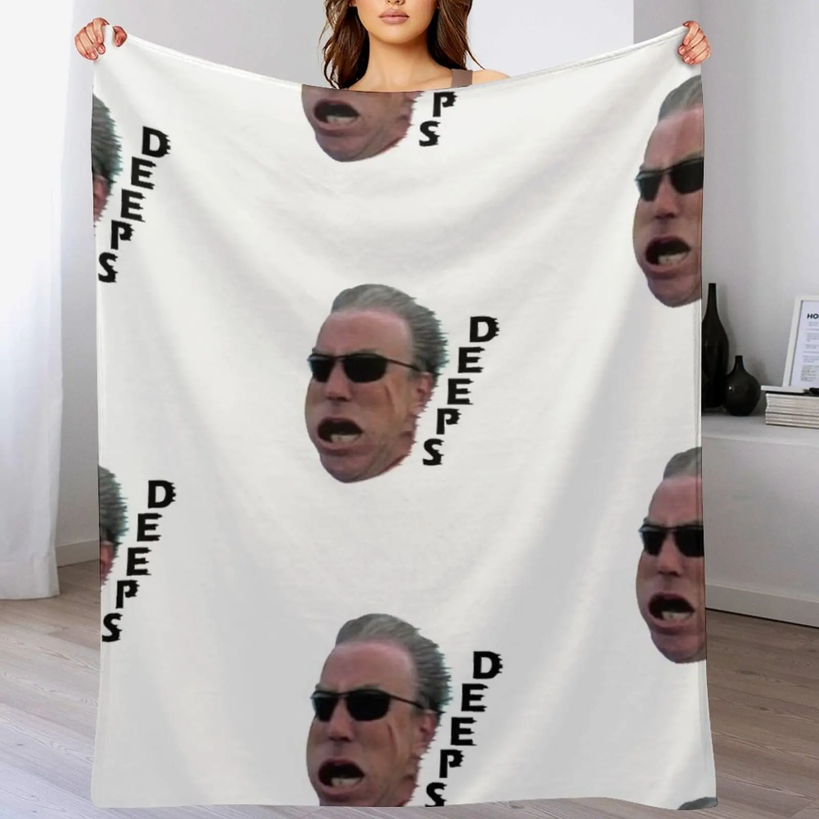 SPEED Jeremy Clarkson Quote Throw Blanket