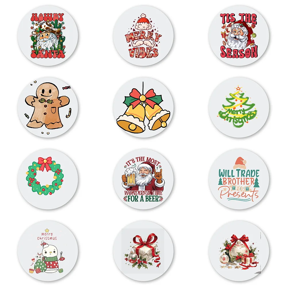 Christmas Shoe Charms Santa Gingerbread Snowman Tree Wreath Bells Ornaments Gifts Shoes Decoration Festive Holiday Accessories