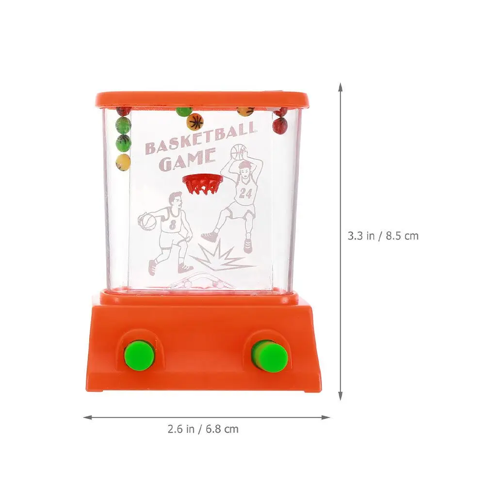 2pcs Water Ring Toss Handheld Game Machine Toy Parent-Child Interactive Game Ability Toy Throwing Circle Water Machine