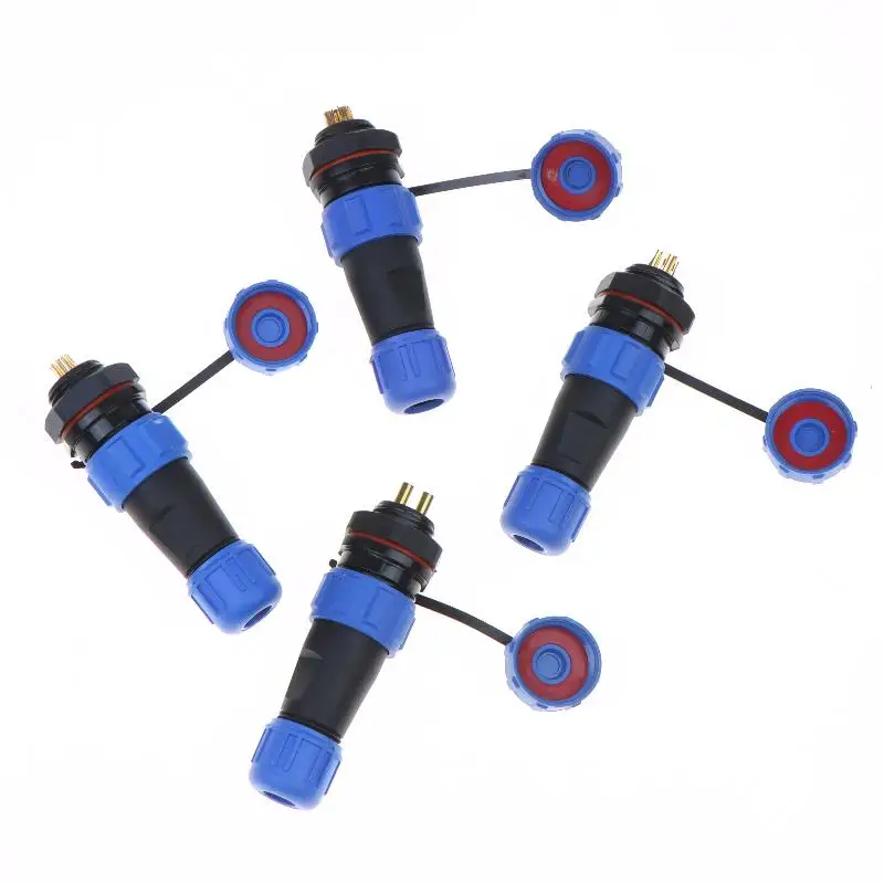 New SP13 Series Waterproof Circular Connectors With IP68 Rating Suitable For Hazardous Environments And Various Pins