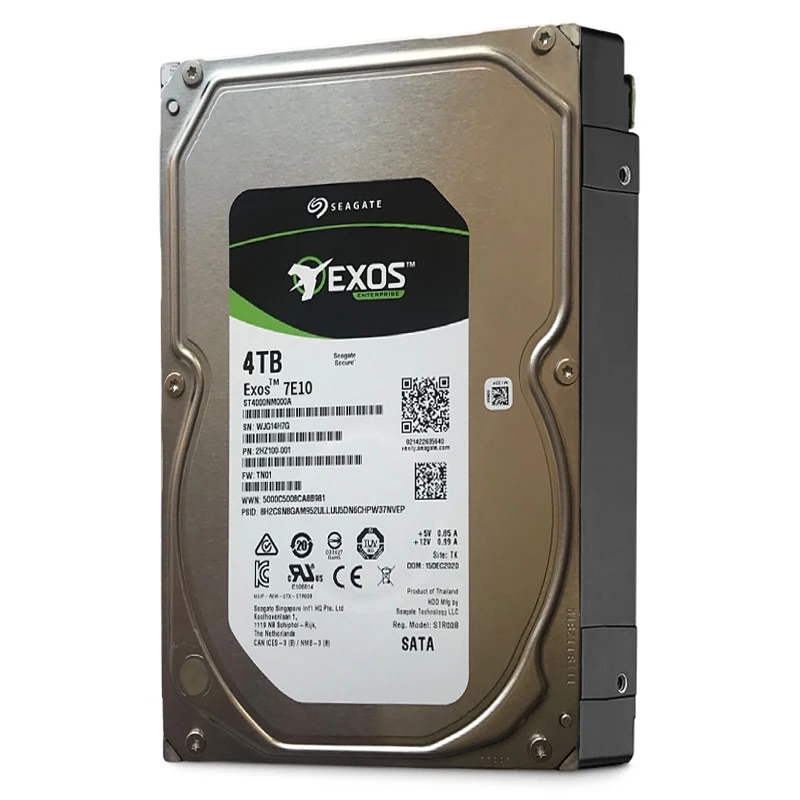 

Seagate ST4000NM000B Galaxy Enterprise 4T 7200 об/мин NAS Механический жесткий диск Вертикальный 4 ТБ