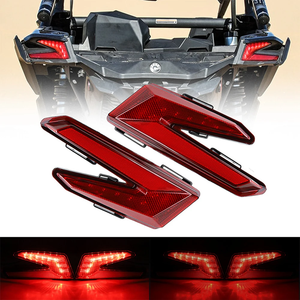 

Tail Lamps LED Light For Can-Am Maverick X3 XDS XRS ATV 2017 2018 - 2022 Rear Tail Light Brake Lamps 710004744 and 710004743