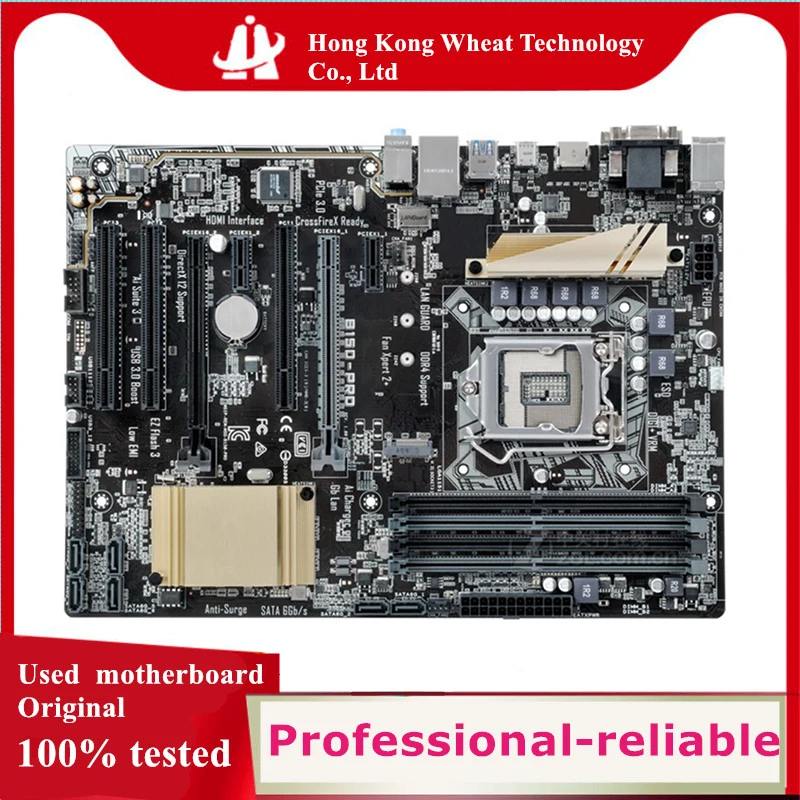 For Intel B150 B150-PRO motherboard Used original LGA 1151 LGA1151 DDR4 64GB USB2.0 USB3.0 SATA3 Desktop Mainboard