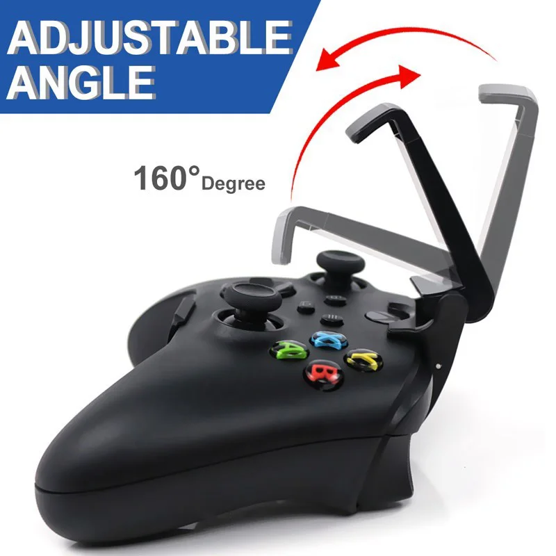 Support de fixation pour téléphone portable pour manette Xbox Series S/X, support de poignée pour manette Xbox Series S/X