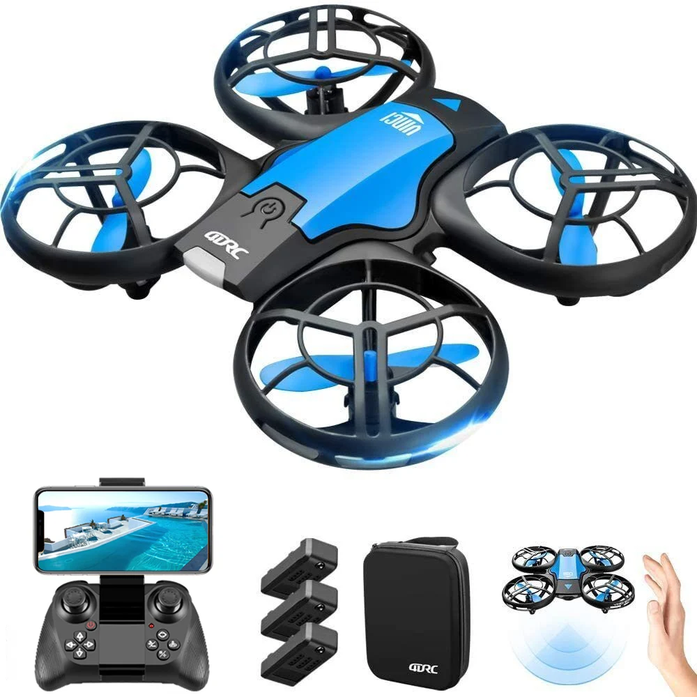 

4DRC Mini Drone with 4K HD Camera 1080P WiFi FPV Drones Headless Mod RC Quadcopter Altitude Hold RC Helicopter for Kids Gift Toy