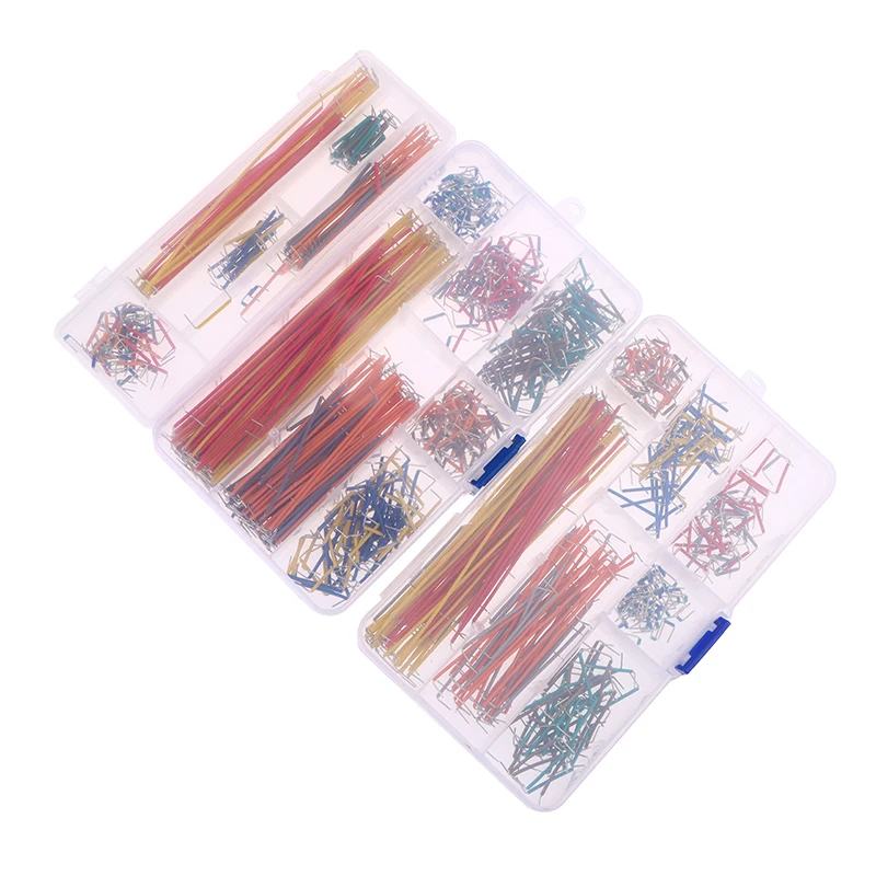140/350/560/Pcs U Shape Solderless Breadboard Jumper Cable Wire Kit For PCB Bread Board Prototyping Circuits, For DIY