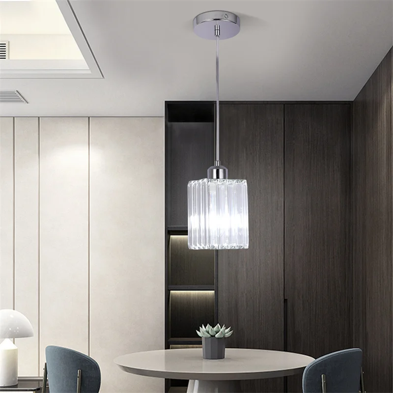 Nordic Modern K9 lampadario di cristallo lampada da soffitto per interni corridoio scale ciondolo camera da letto lustro sala da pranzo infissi