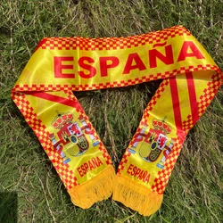 Bufanda España Selección Oficial Satén Doble Cara para Aficionados Fútbol