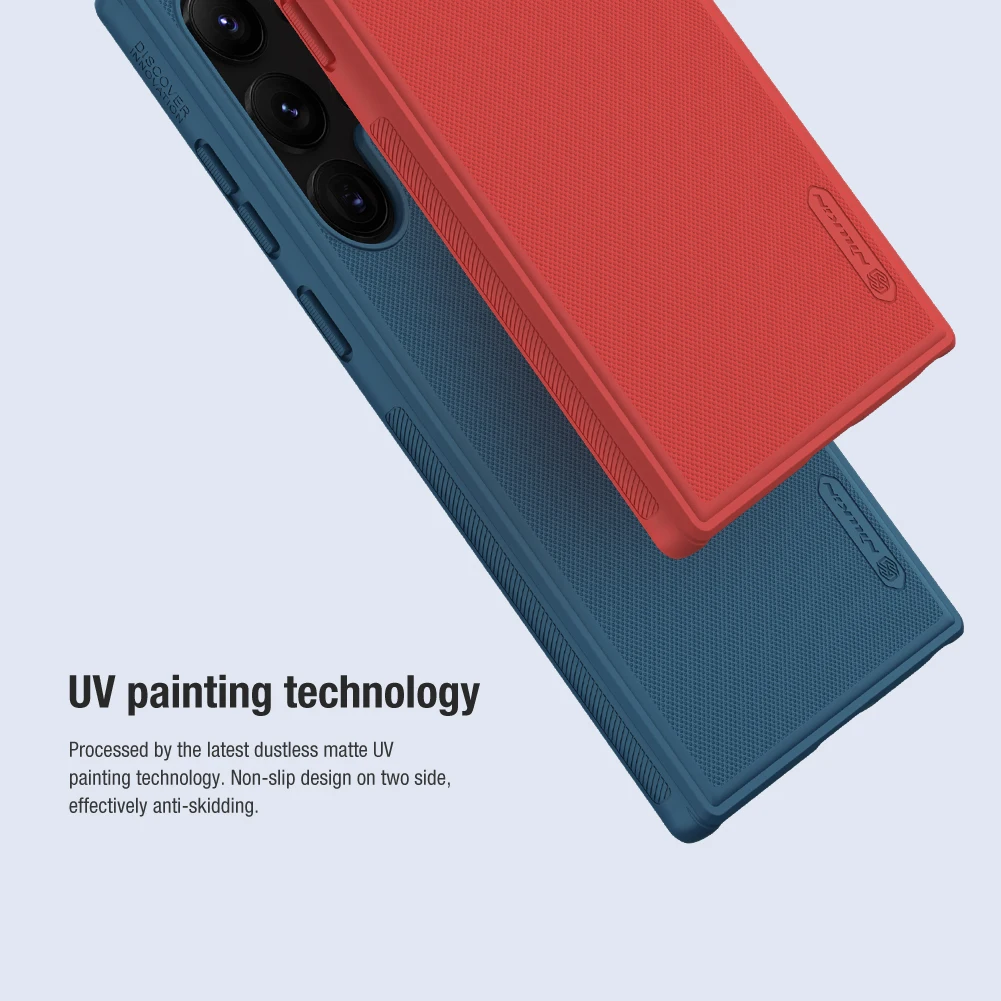 NILLKIN Schutzhülle für Samsung Galaxy S23 Ultra, passend für Samsung Galaxy S23 Ultra 5G Super Frosted Shield Hülle – Detail 5