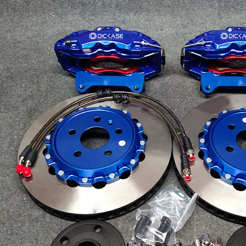 Kit pinza freno grande Aolly in alluminio blu ad alte prestazioni DICASE con rotore a disco per BMW E92 M3