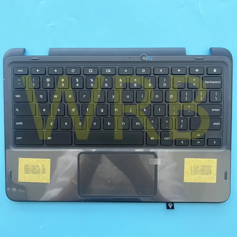 

Новый OWFYT5 чехол для упора для рук, клавиатура и тачпад 2 в 1, для Dell Chromebook 3100