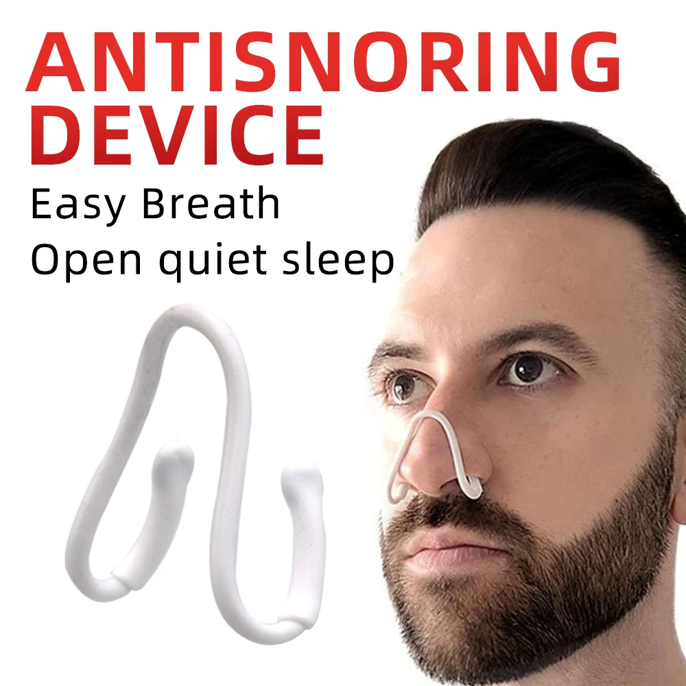 1/2/5/10pcs Silicone Nose Clip Anti Snoring Nasal Dilator Stop Snore Aid Easy Breathe Improve Sleeping Rhinitis