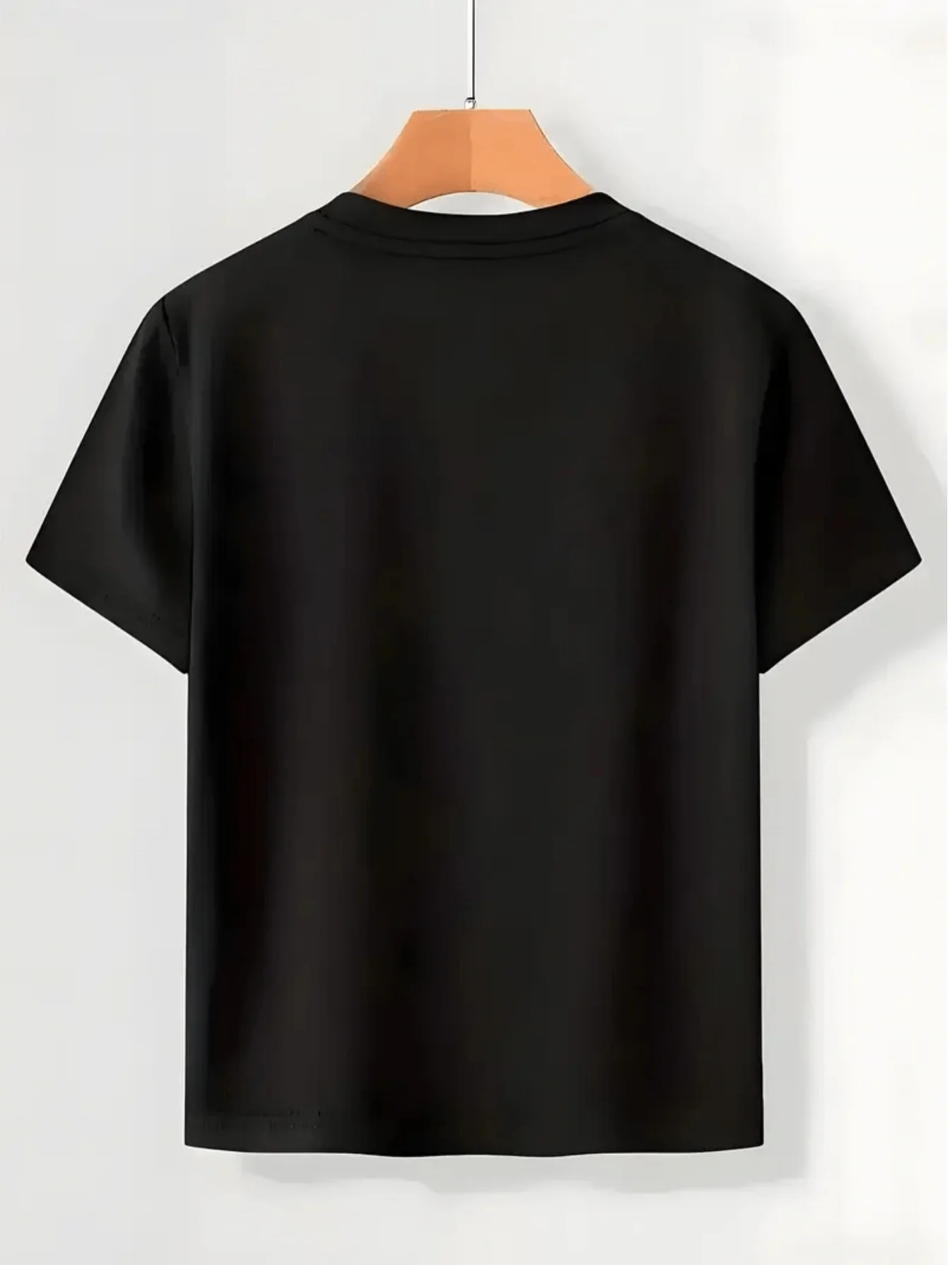 Men's Summer 180G Pure Cotton Short‑sleeve Korean Japanese Home Commute Inner Wear