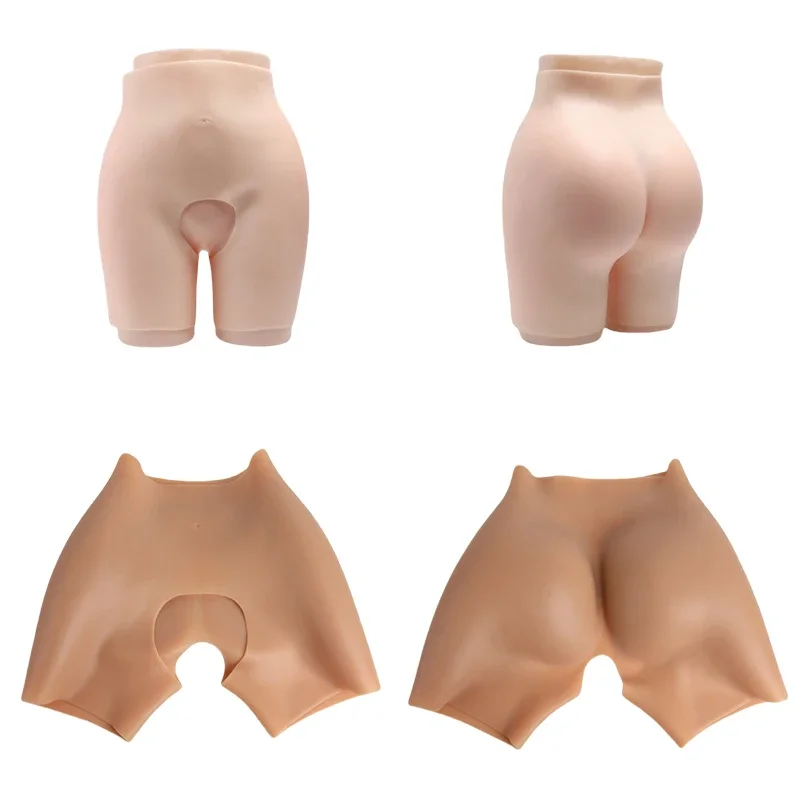 Silicone Female Silicone Buttock Hip Enhancers Shapewear Butt Hip Pads Lifting Panties For Cosplay