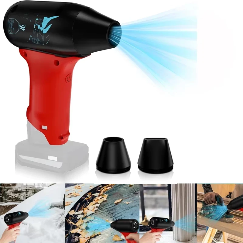 

Adjustable Air Duster Jet Fan Mini Blower Tool For Milwaukee 12V Lithium Battery Powered Jet Dry Blower Compressed Air Duster