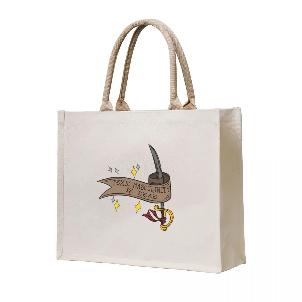 

Toxic Masculinity Is Dead Fabian Fantasy High Tote Bag tote bag eco pack bags for women