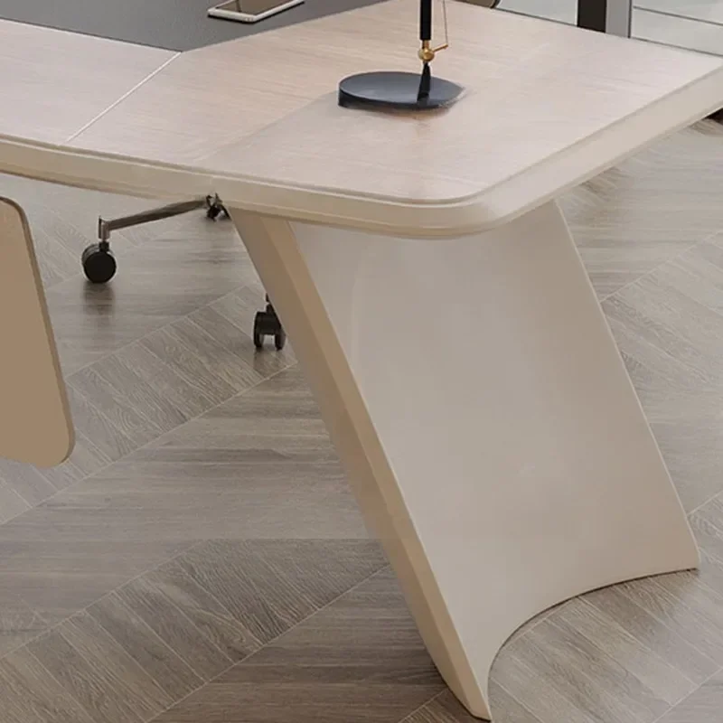 

Executive Luxury Work Desk Coffee Computer Corner Pullout Under Bedroom Work Desk Wooden Stolik Komputerowy Office Supplies