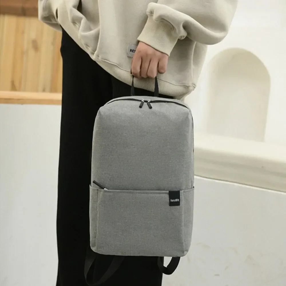 Сплошной цвет, небольшой рюкзак, повседневные водонепроницаемые сумки для книг большой емкости, школьная сумка, дорожная сумка, школьные сумки для подростков