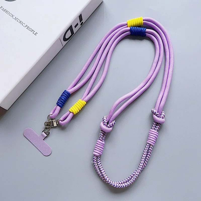 Handwoven Mobile Phone Lanyard Long Crossbody Strap Sturdy And Durable Anti Loss Korean Version Unisex Personalized And Creative