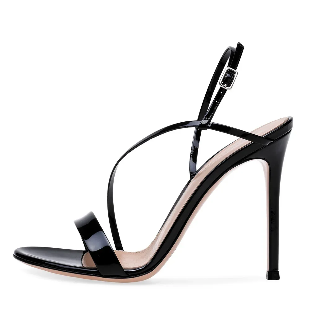 【Measure your feet length before order】Luxury Designer Women Stiletto High Heel Strappy Sandals Party Dress Lady Shoes 3-CHC-17