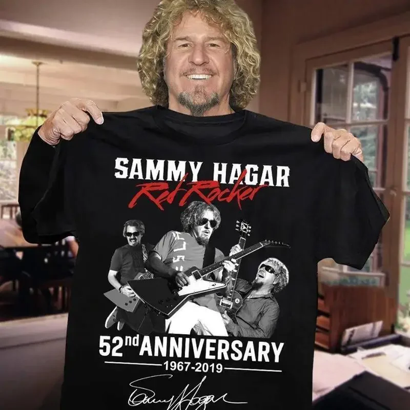 52 Years Anniversary Sammy Hagar T Shirt Black S 5Xl Sy719