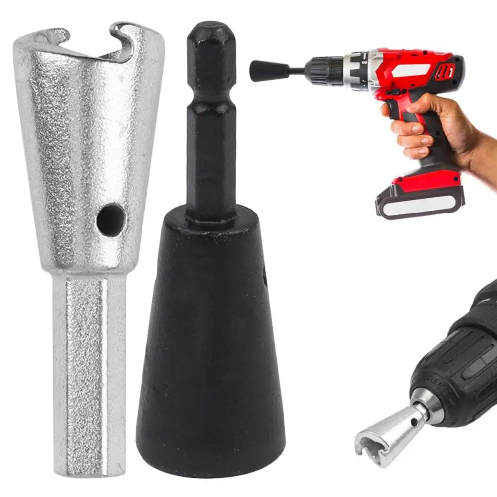 Hex Shank Wire Twister Heavy Duty Drill Wire Twister Tool Metal Electrical Wire Nut Connector Hex Shank Cable Twisting for Power