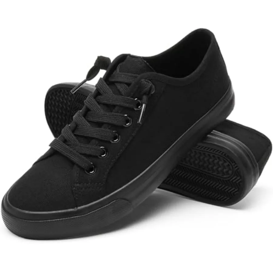

Women Canvas Sneaker Slip On Non Slip Casual Shoes Lace Up Canvas Low Top Shoes Loafers for Women Fashion Sneaker