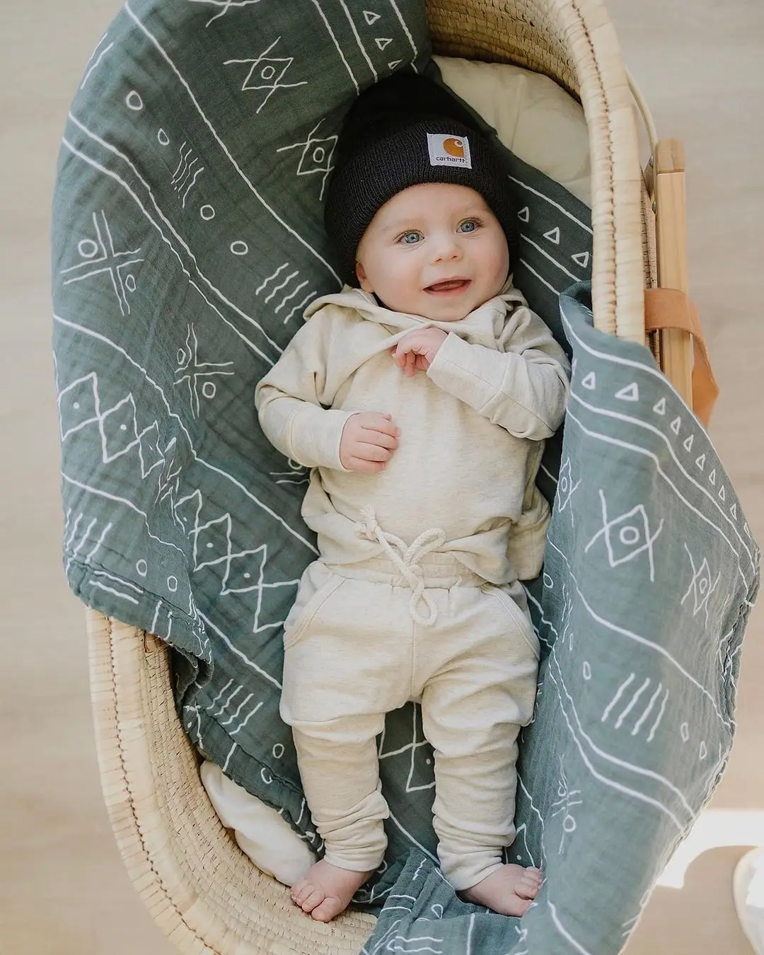 Ensembles de vêtements tricotés en coton pour enfants, survêtement pour bébés garçons et filles, sweat à capuche et pantalon, tenues de vêtements,