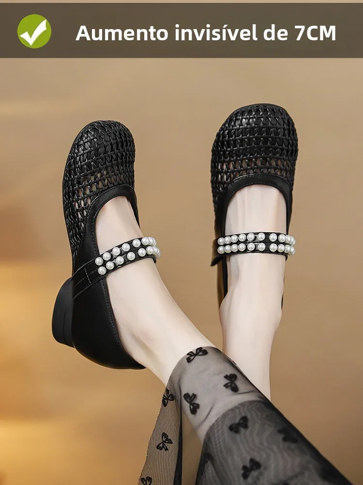 women's-hollow-out-knit-mary-jane-shoes-breathable-slip-on-fashion-sneakers-with-pearl-embellishment-casual-comfortable-footwear