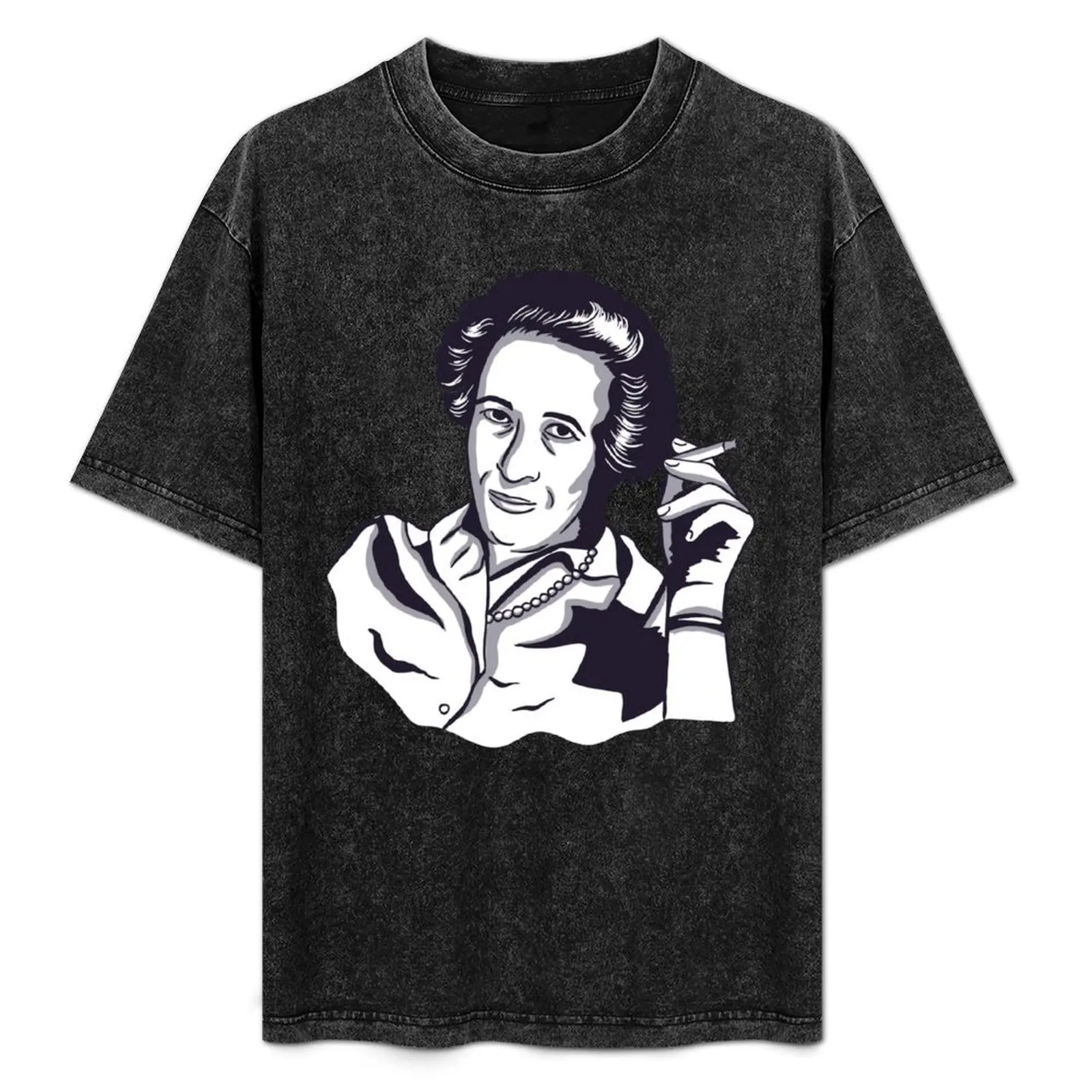 

HANNAH ARENDT T-Shirt Casual Graphic Print Tee