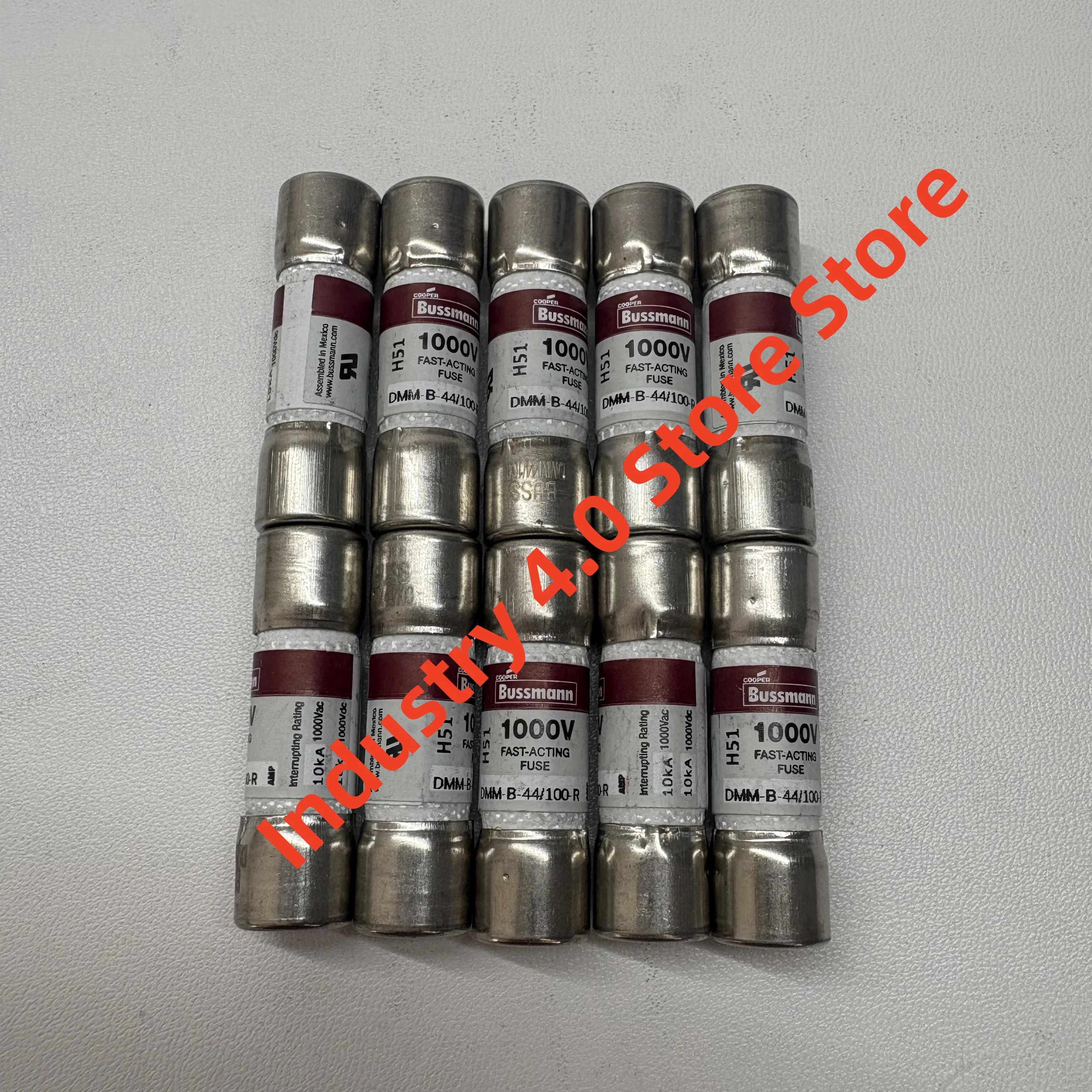 10개 DMM-B-44-100-R 브랜드 440mA 1000V 고속 작동 퓨즈 새 제품