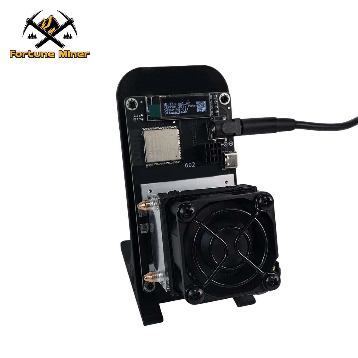 업그레이드된 감마 602 럭키 마이너 1.8TH/s 30W Asic 칩 BM1370 BTC 솔로 마이너 비트코인 ​​마이닝 로터리 6가지 색상(전원 공급 장치 …