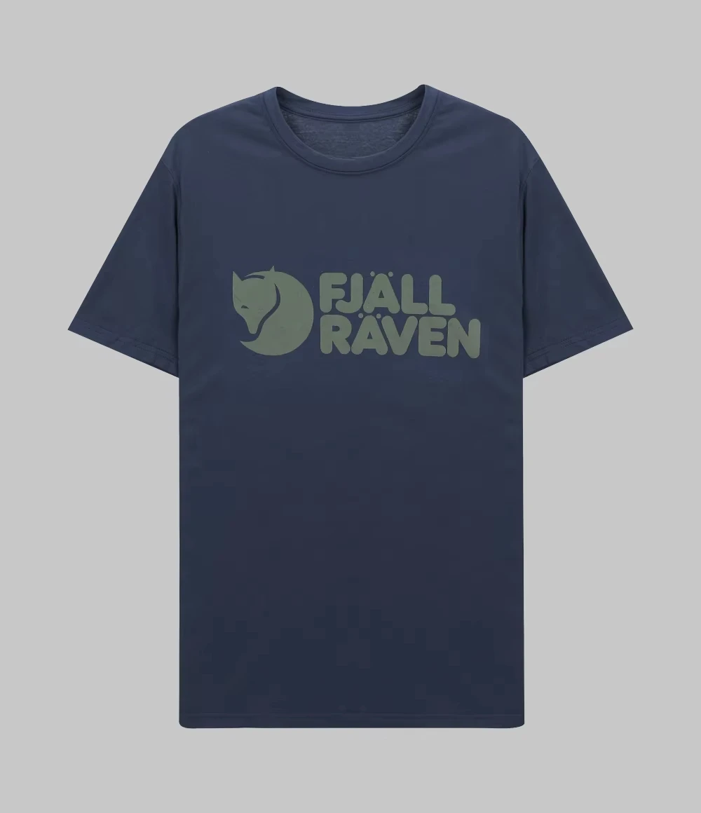 قمصان رجالية ماركة FJALLRAVEN القطب الشمالي الثعلب الكلاسيكية شعار طباعة عالية الجودة عادية طاقم الرقبة قصيرة الأكمام فضفاضة تي شيرت رياضي بلايز