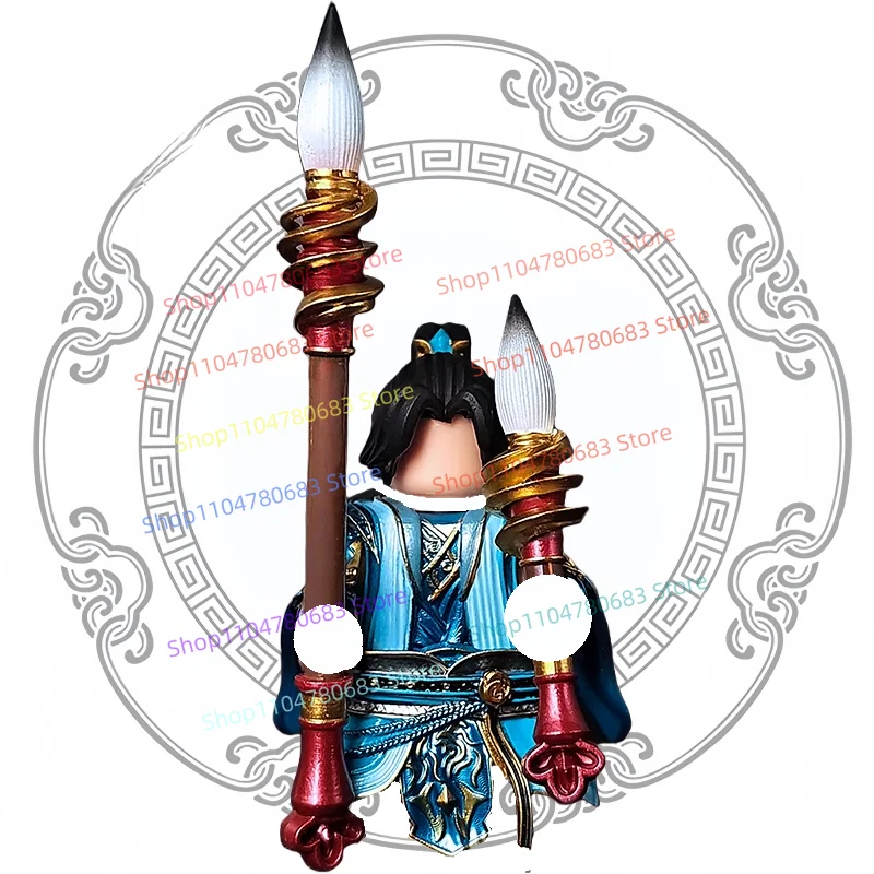 

Строительные блоки MOC Yuan Zun Zhou Yuan, мини-фигурка в сборе, модель дисплея, аксессуары с героями мультфильмов, аниме, декоративная игрушка в подарок
