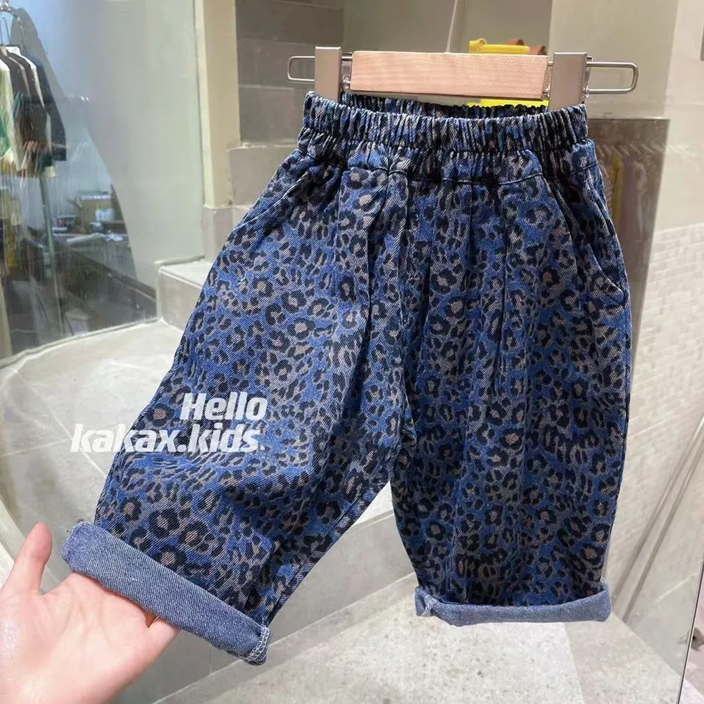

New Spring and Autumn Fashion Children Girls kids Boy Cotton Pants Trousers Casual Comfortable Cute Baby Children Clothing