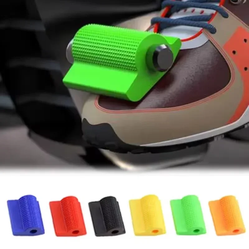 1 قطعة معدات الدرجات النارية شيفتر تلميح غطاء المضادة للانزلاق المطاط نهاية غطاء لرافعة تحول العالمي صالح تعديل أجزاء