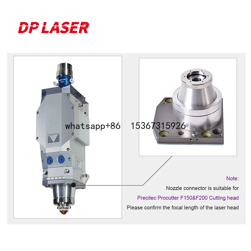 4000W-6000W Automatyczne ustawianie ostrości Głowice laserowe 2D/3D ProCutter ECO Głowica do cięcia laserem światłowodowym firmy PRECITEC