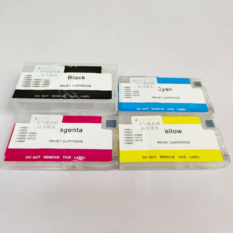 952XL 953XL 954XL 955XL Refillable Ink Cartridge Permanent Chip For HP OfficeJet Pro 7720 7740 8210 8216 8710 8715 8720 8725