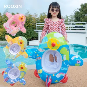 ROOXIN Baby Swim Ring Tube Inflatable Toy Kid Swimming Seat Ring For Child Swimming Circle Pool Float Water Play Equipment