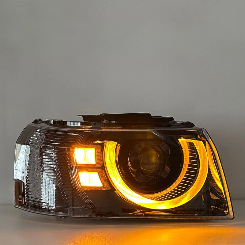 

One Piece Auto for Land Rover Freelander 2 Headlight Assembly 2007-2015 Modification LED Daytime Running Laser Lens Front Lights