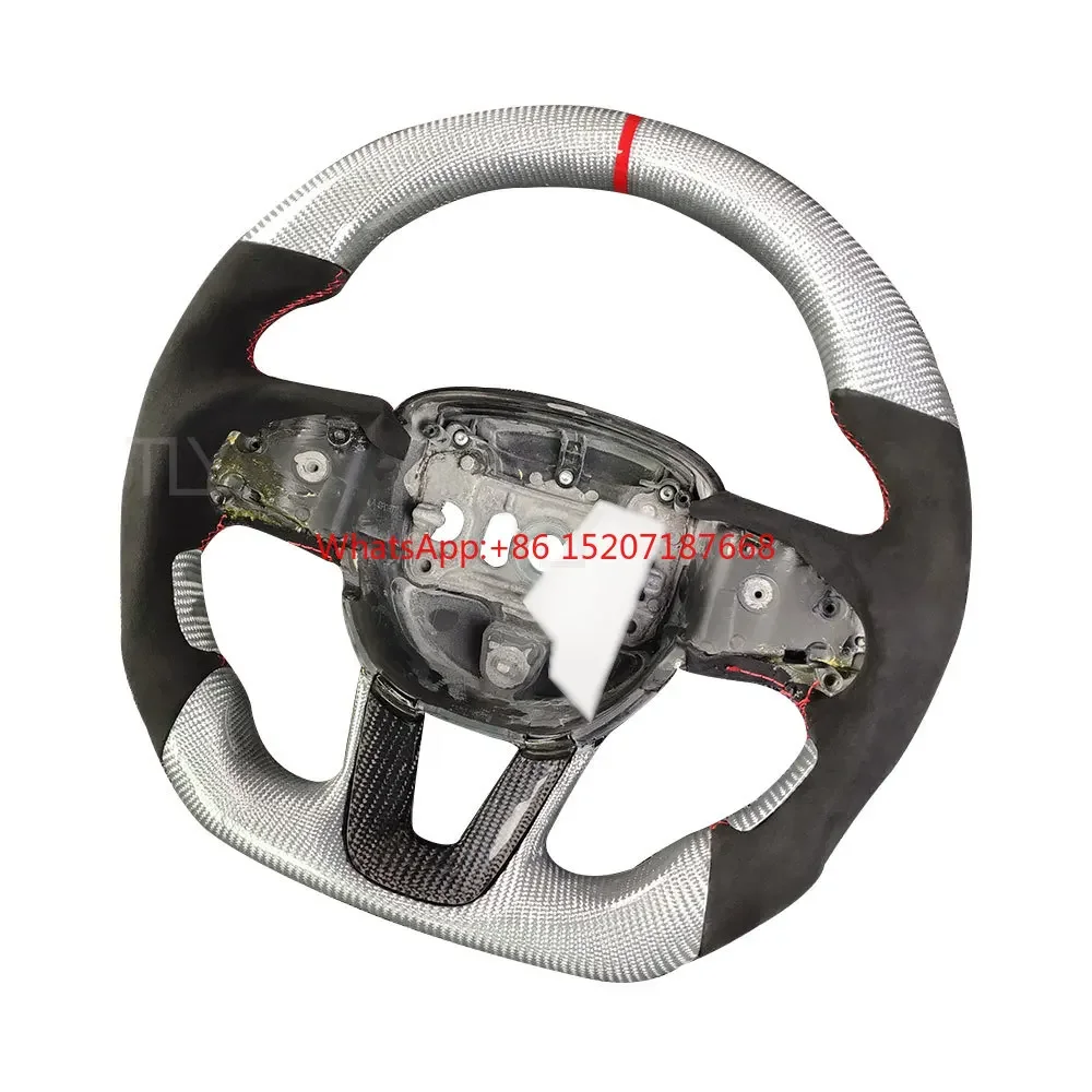 

Carbon Fiber Steering Wheel For SRT Challenger/Charger Dodge SRTSport Steering Wheel