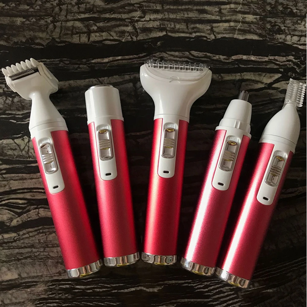 

Double Head Facial Trimmer Waterproof Precision Eyebrow Trimmer Electric Shaver Legs Armpit Body Face Cordless Rechargeable