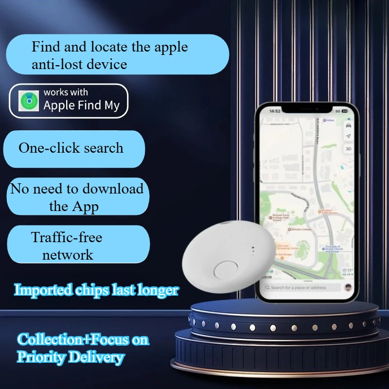 Venta al por mayor, rastreador Bluetooth antipérdida para teléfonos de Apple, funciona con el sistema IOS, encontrar mi aplicación, buscador de llaves para mascotas, encontrar niños y ancianos