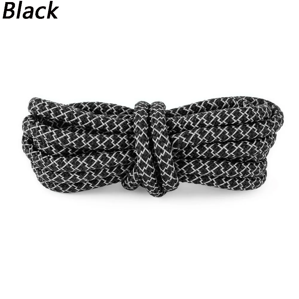 1Pair 120cm Colorful Fluorescent Round Shoe Rope Sport Shoelaces Shoes Lace Sneaker Shoestrings