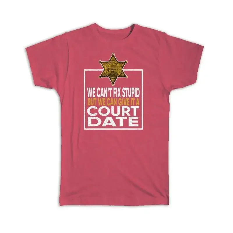 For Policeman Lawyer Attorney Funny Quote Humor Poster Law T shirt
