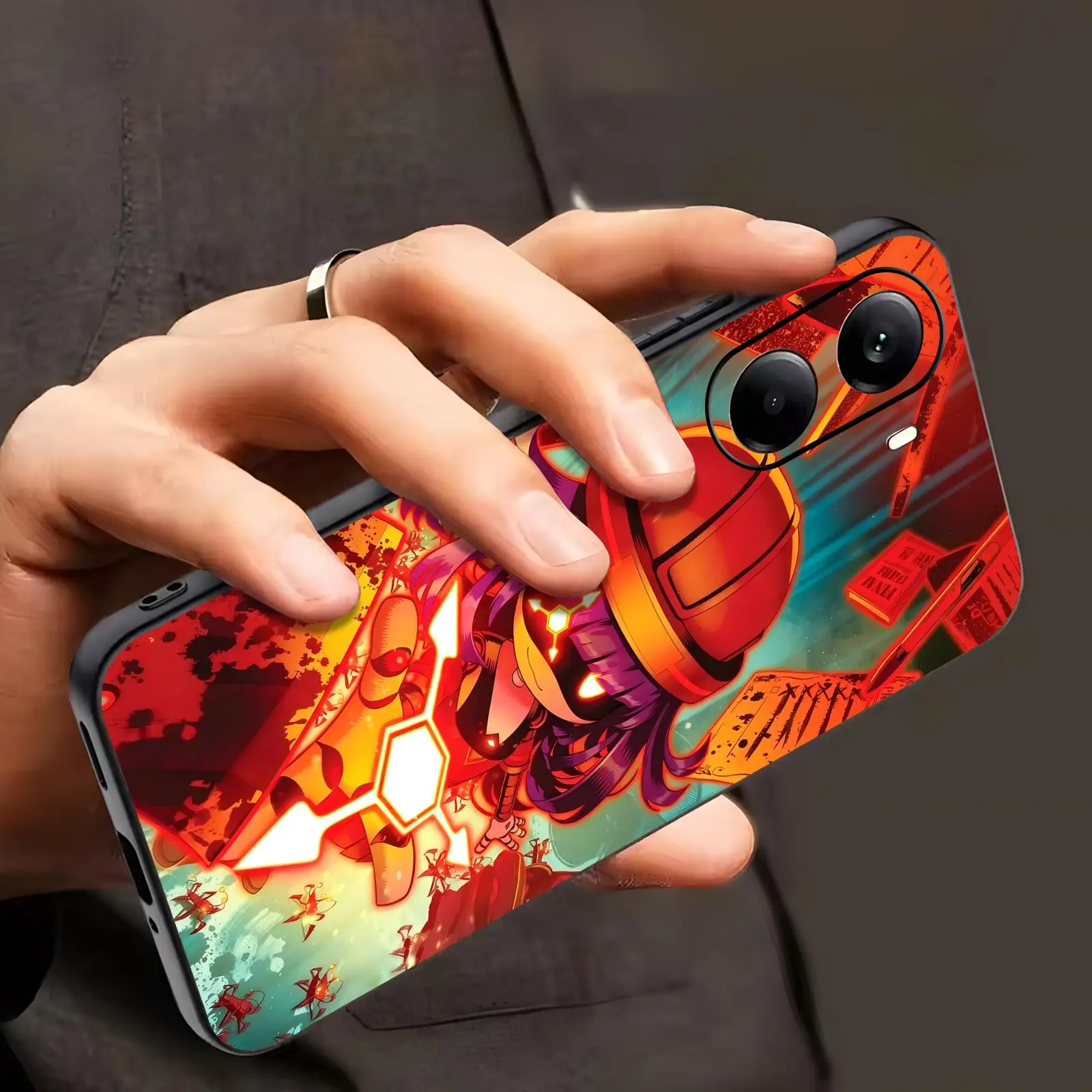 Game Murder Drones  Phone Case For Xiaomi POCO M7 M6 M5 X7 X6 X5 F7 F6 F5 Pro 5G Soft black Shockproof Cover view 2