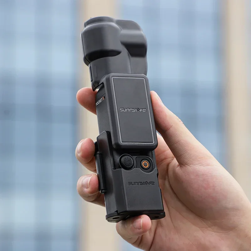 一体型ジンバルスクリーンカバー,レンズプロテクターケース,dji osmo pocket 3用ドロップカバー,アクションカメラアクセサリー
