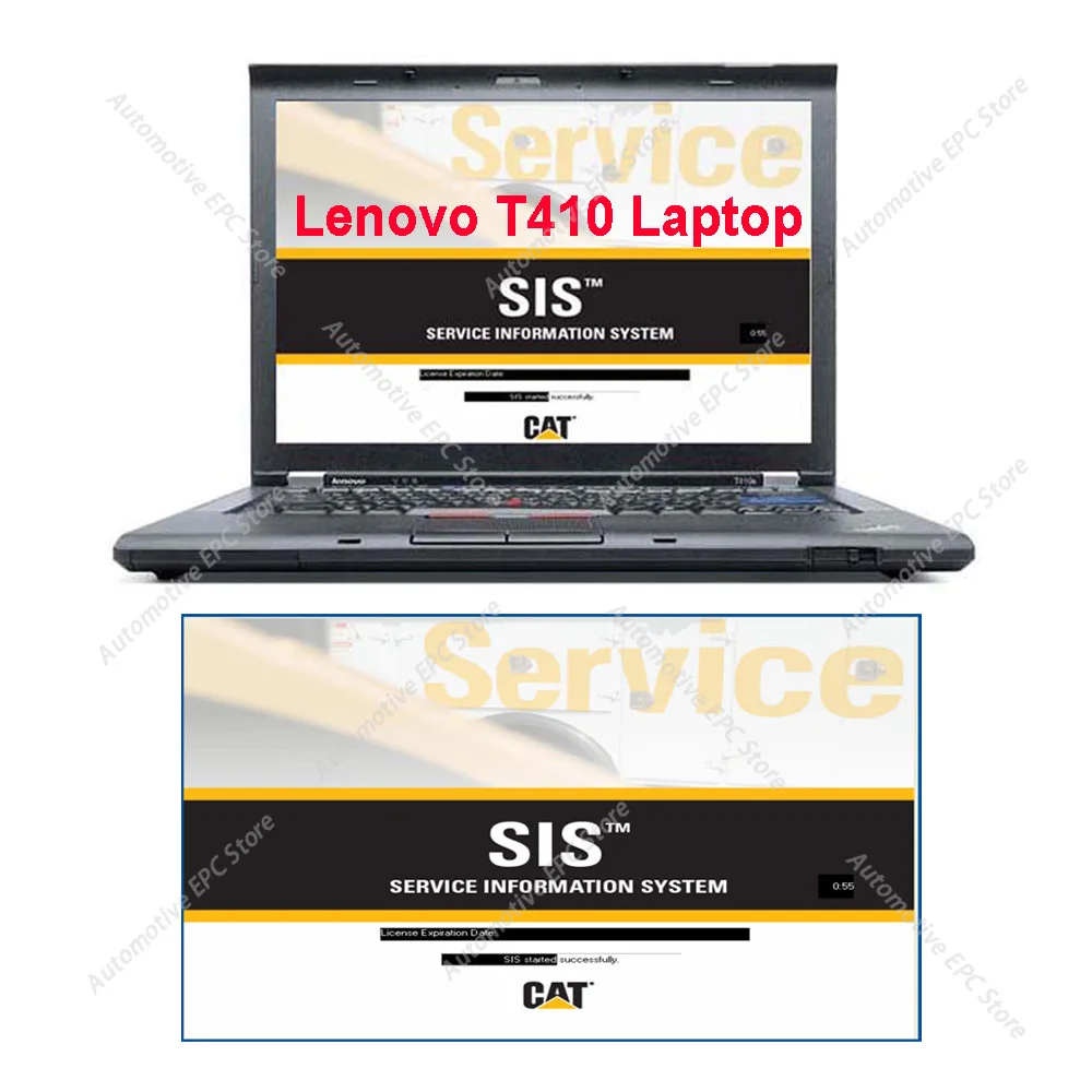 

Система сервисной информации CAT SIS 2021.10, установленная на ноутбуке Lenovo T410