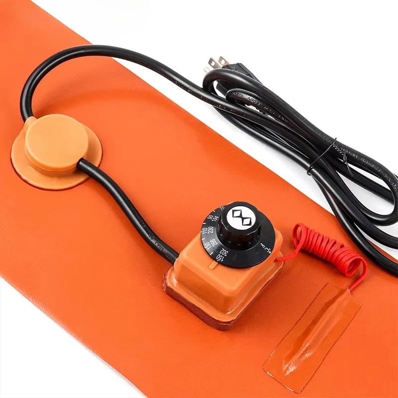 Silicone Honey Bucket Heater Kit, Pail Barrel Band Warmer Heat Pad for Melting Honey