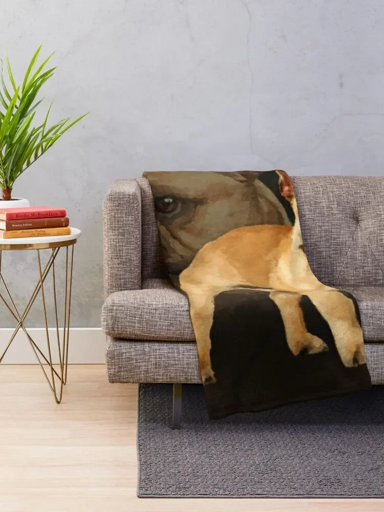 French Bulldog -Frenchie Dog Throw Blanket For Decorative Sofa Moving halloween Blankets